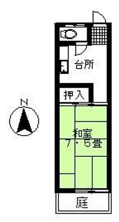 高瀬荘の間取り