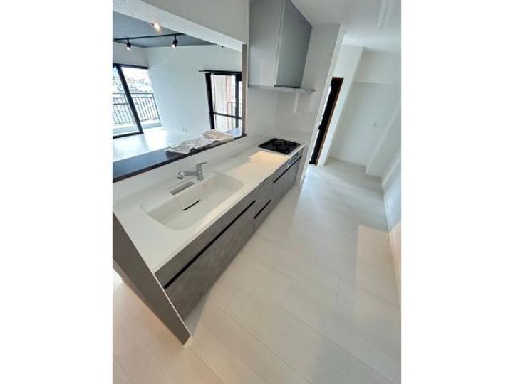 鹿児島県霧島市隼人町見次(マンション)の賃貸物件のキッチン