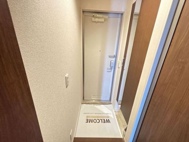 群馬県前橋市西片貝町4(アパート)の賃貸物件の玄関