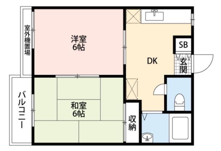 タウニィ コンドウの間取り