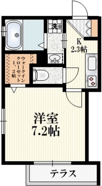東京都杉並区天沼3(マンション)の賃貸物件の間取り