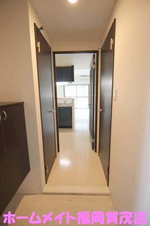 福岡県福岡市早良区原4(マンション)の賃貸物件の玄関