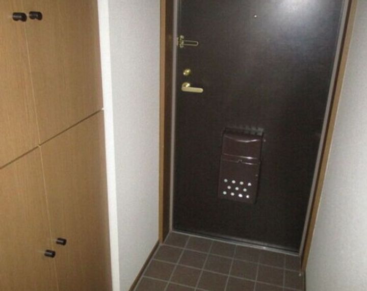 宮城県仙台市宮城野区大梶(マンション)の賃貸物件の玄関