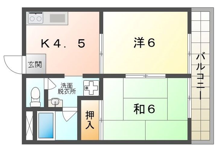 NJマンション本町の間取り