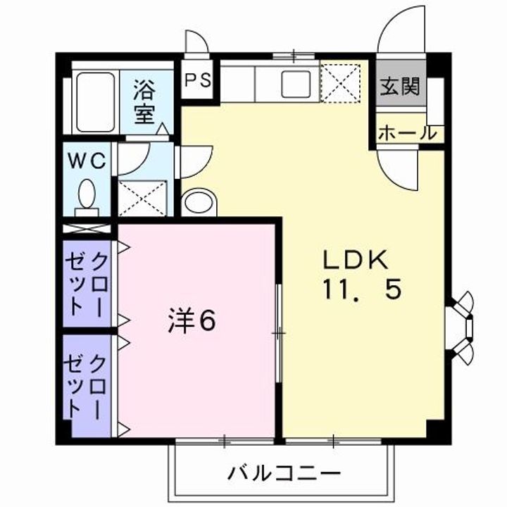 ドリームハイツの間取り
