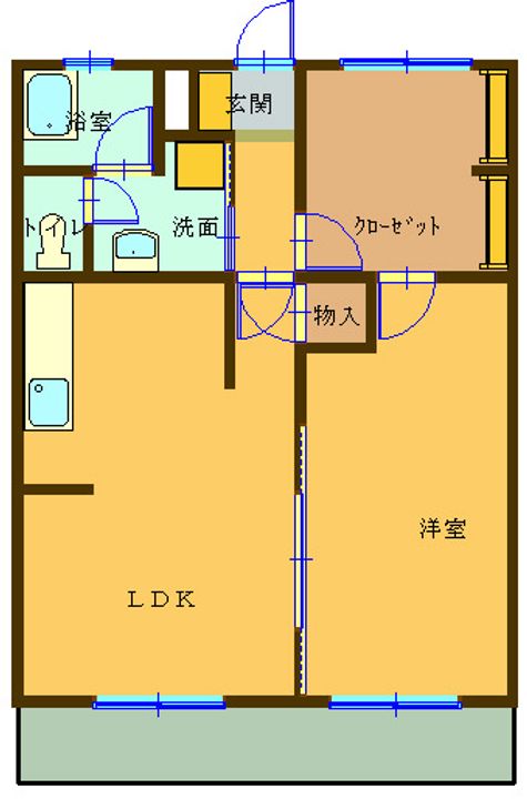 マンション佐々木の間取り