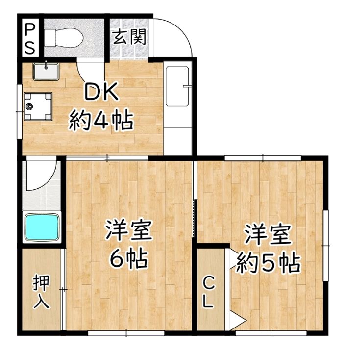 アガタマンションの間取り