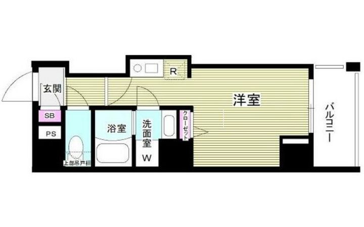 GLANZ門前仲町の間取り