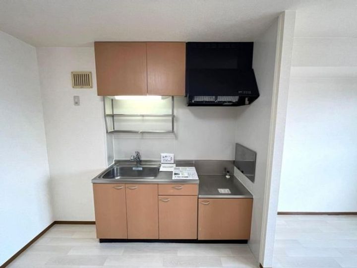 埼玉県熊谷市石原(アパート)の賃貸物件のキッチン