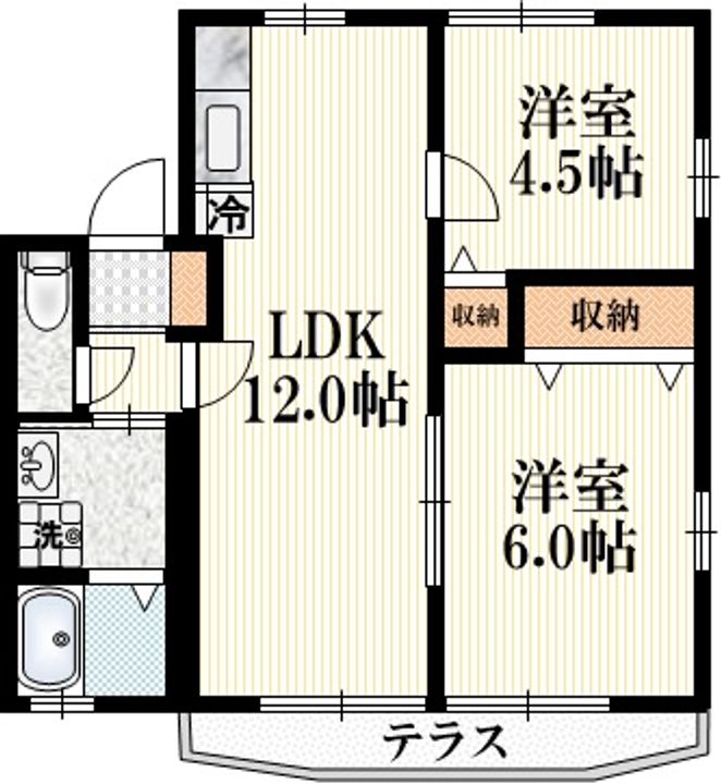 レットビの間取り