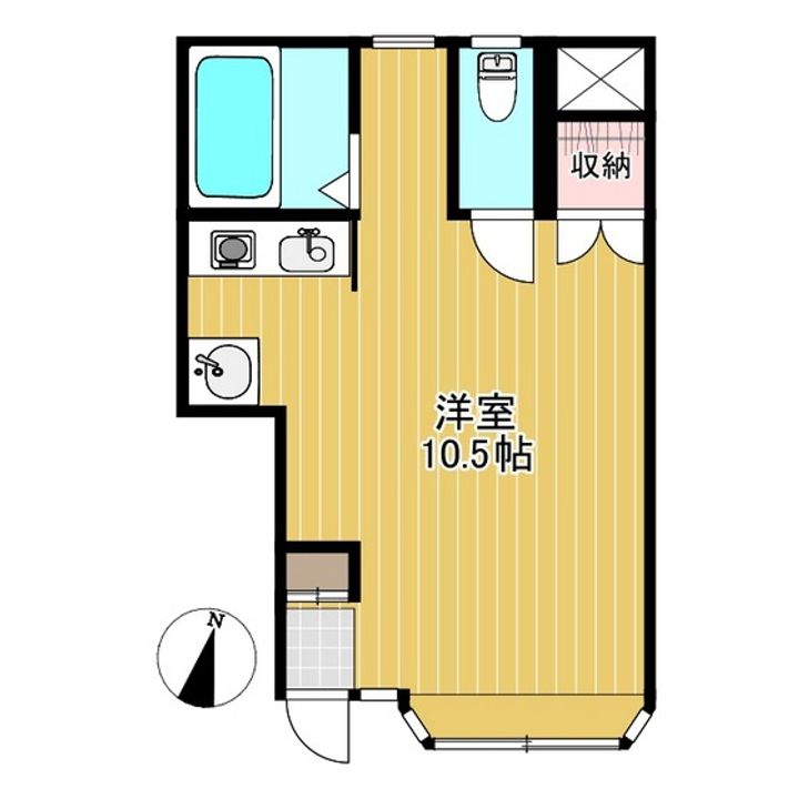 ジュネスクリエイトEの間取り