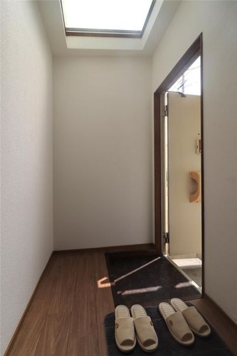 南方ハイツの玄関