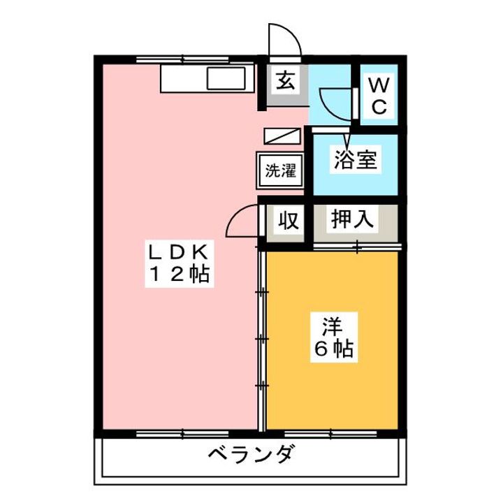 ラビットハウスタートルIの間取り