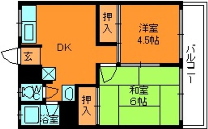 寿マンションの間取り