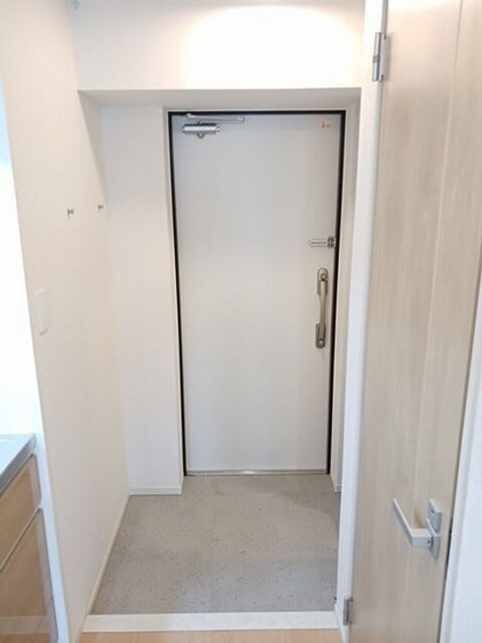 シティー柳町の玄関