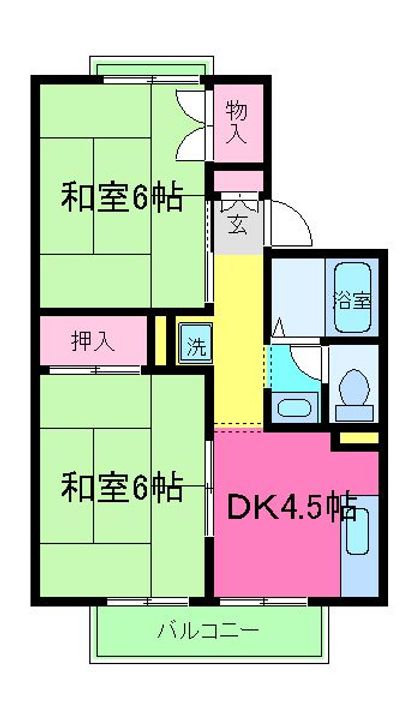 レーヴ・ボワの間取り