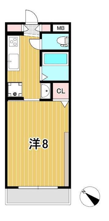 FLAT岩ヶ峰の間取り