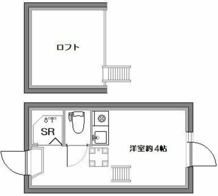 フェリスサンタンの間取り