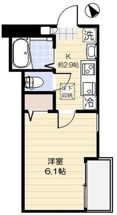 埼玉県川口市飯塚2(アパート)の賃貸物件の間取り