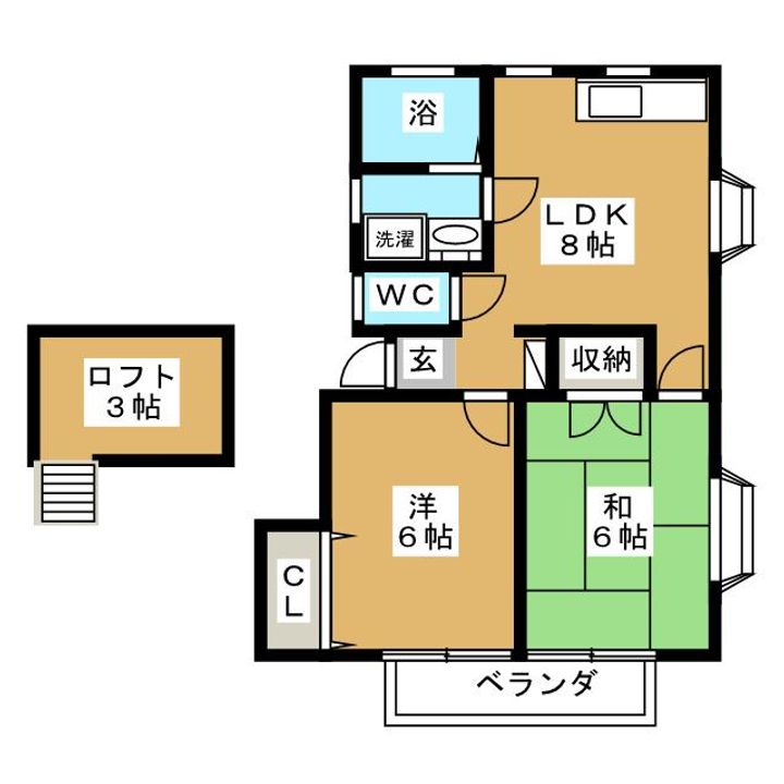 エーデルハイムの間取り