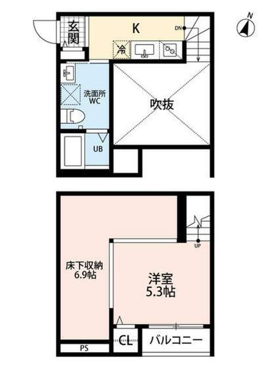 ディアコート琴平の間取り