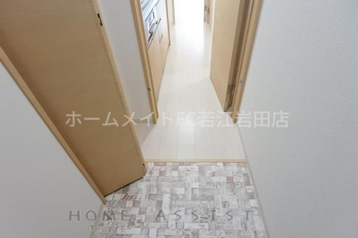 クリエオーレ稲葉の玄関