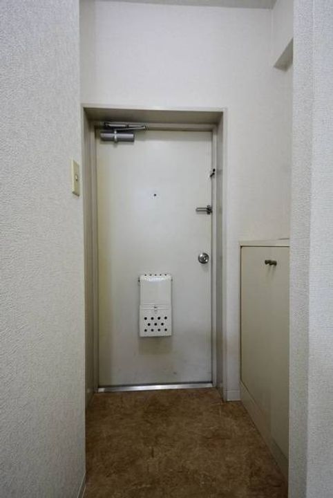 スカイコート戸越銀座の玄関