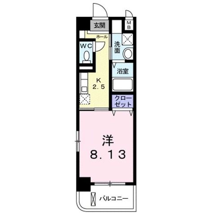 サニーソレイユ南蔵王の間取り
