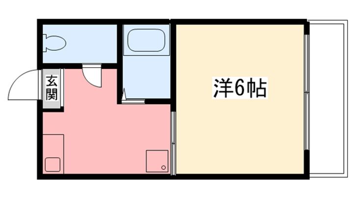 ワンフラーリッシュ西宮の間取り