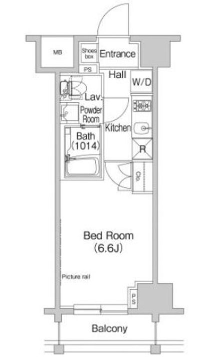 東京都練馬区貫井3(マンション)の賃貸物件の間取り