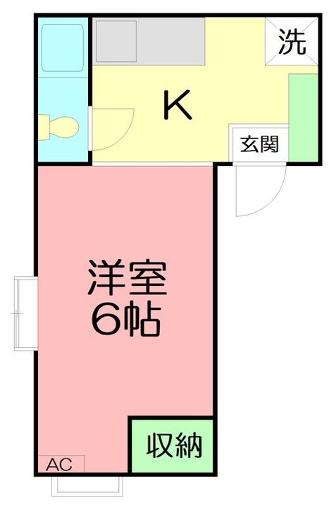 神奈川県足柄上郡松田町松田庶子(アパート)の賃貸物件の間取り