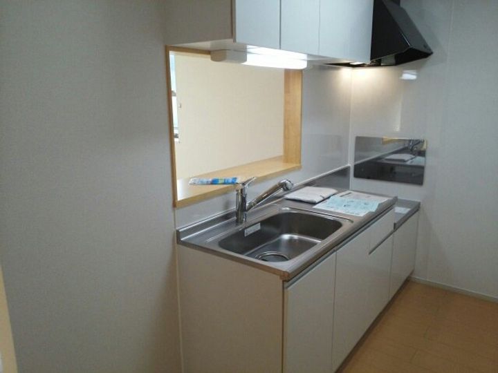 福島県二本松市表2(アパート)の賃貸物件のキッチン