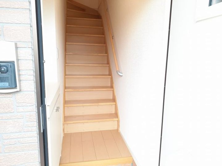 茨城県水戸市見川3(アパート)の賃貸物件の玄関