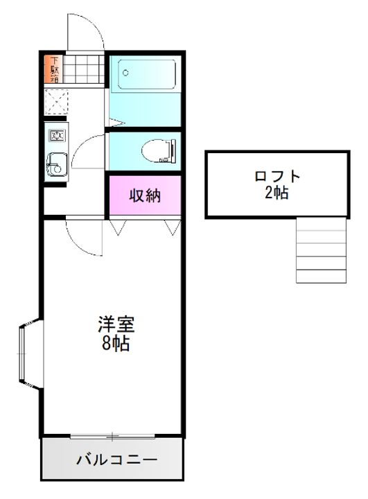 グリーンマンションの間取り