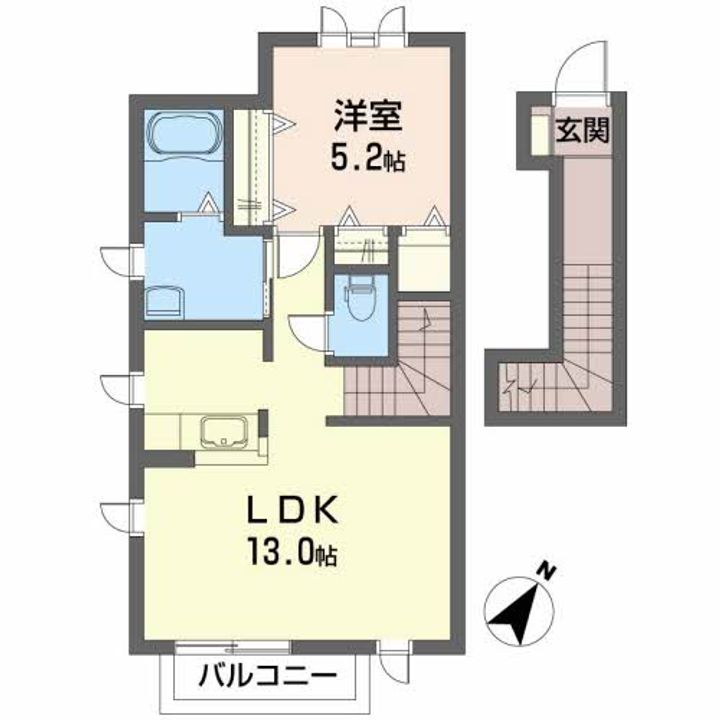 シャーメゾン・ウエストの間取り