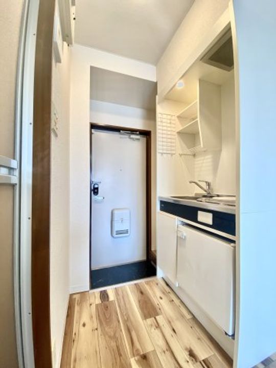 キューブ玉川台の玄関