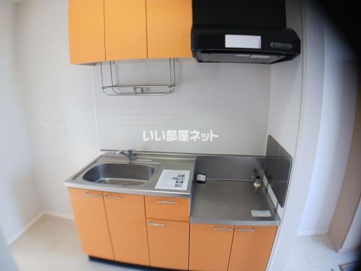 茨城県古河市東牛谷(アパート)の賃貸物件のキッチン
