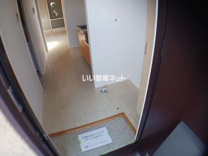 茨城県古河市東牛谷(アパート)の賃貸物件の玄関