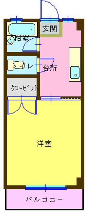 サングリッターの間取り