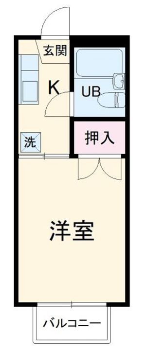 サマックスAの間取り