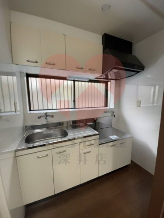 大阪府堺市北区大豆塚町2(一戸建)の賃貸物件のキッチン