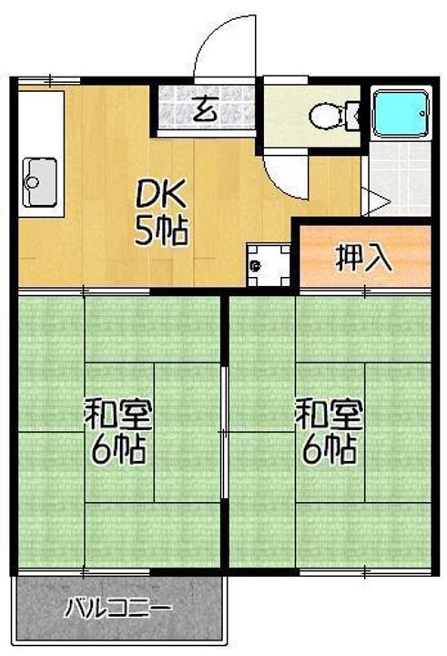 サニーウェルの間取り
