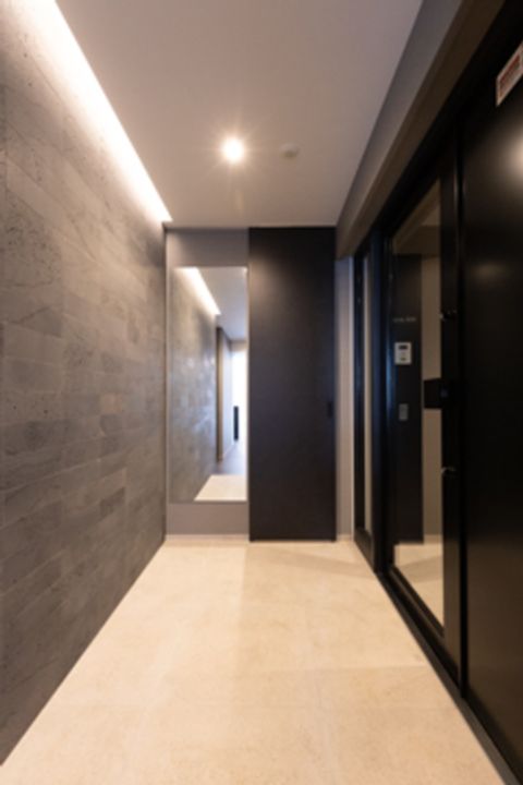 東京都渋谷区広尾3(マンション)の賃貸物件の玄関