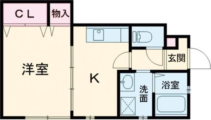 兵庫県小野市本町(アパート)の賃貸物件の間取り