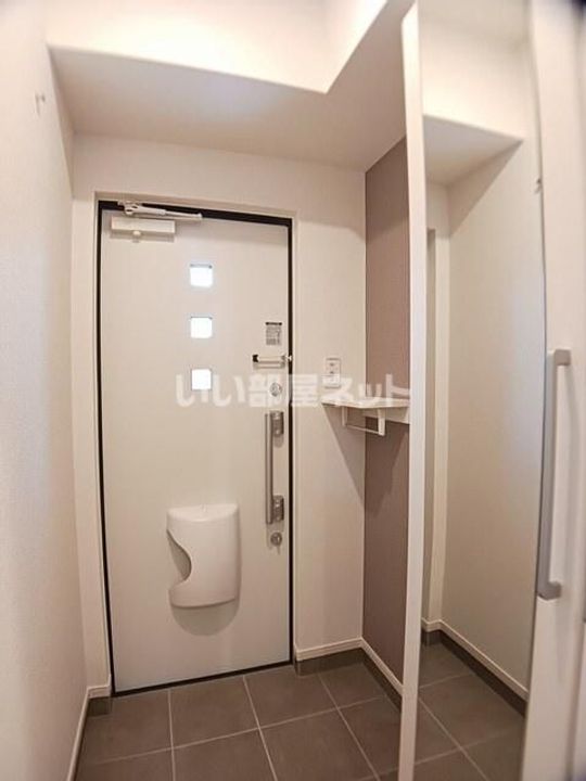 福島県いわき市平南白土2(アパート)の賃貸物件の玄関