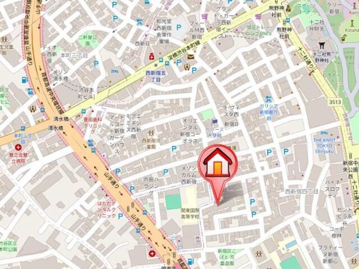 東京都新宿区西新宿4(マンション)の賃貸物件のその他画像