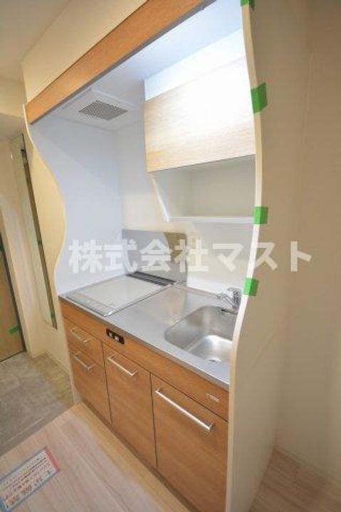 大阪府大阪市浪速区日本橋東2(マンション)の賃貸物件のキッチン