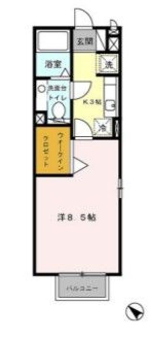 メイクパルの間取り