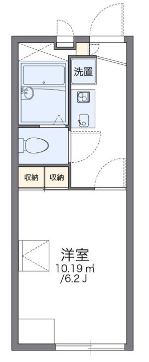 神奈川県横浜市神奈川区菅田町(アパート)の賃貸物件の間取り