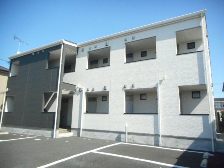 埼玉県東松山市山崎町(アパート)の賃貸物件の外観